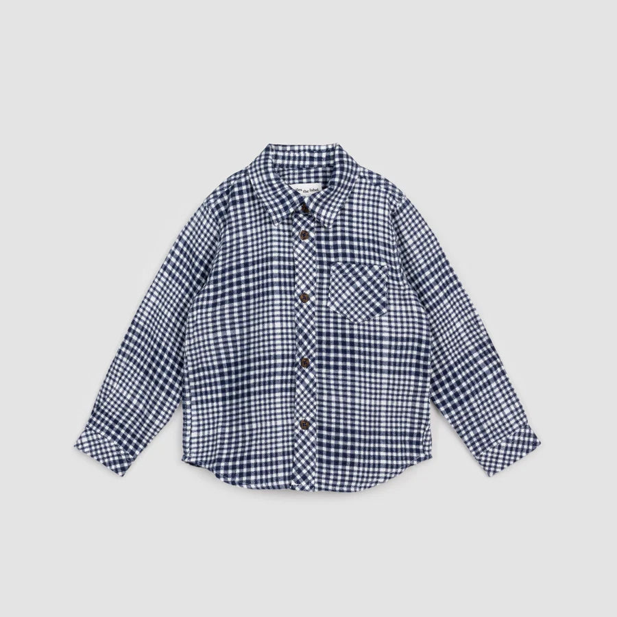 Miles Brushed Flannel Long Sleeve