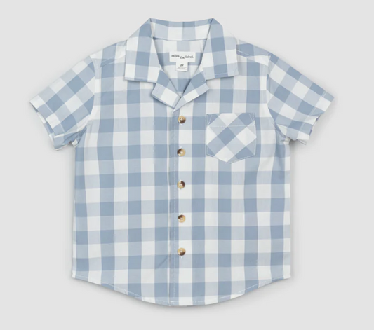 Miles Gingham Button-up Shirt