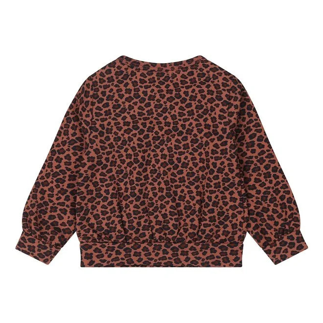 Dirkje Leopard Print Sweater