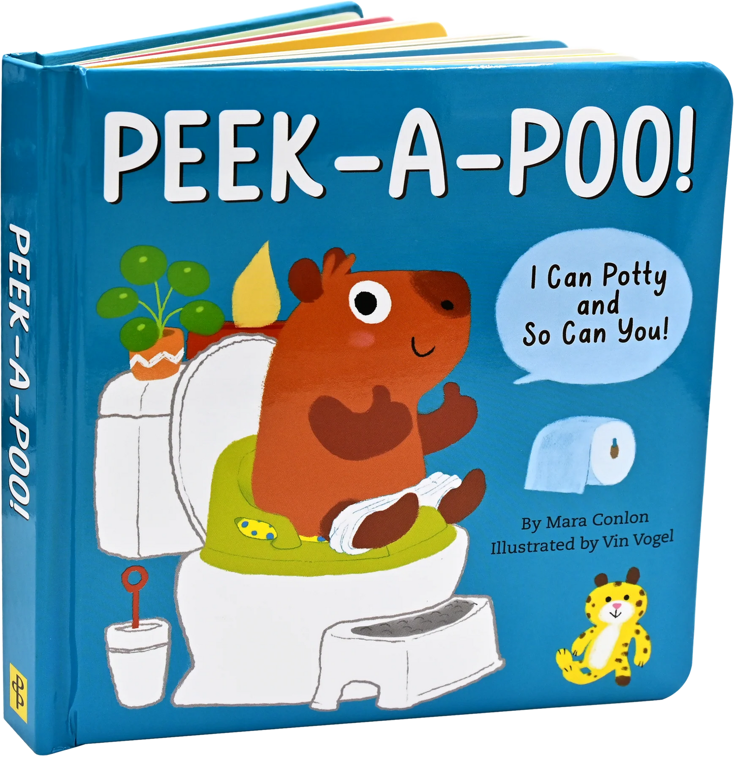 Peek a Poo Potty Board Book