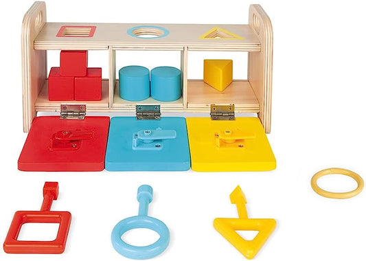 Color and Shape Sorting Box