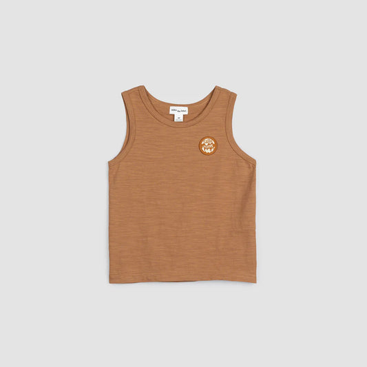 "Classic Scoops" Patch Tank Top