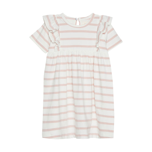 Creamie Striped T-Shirt Dress