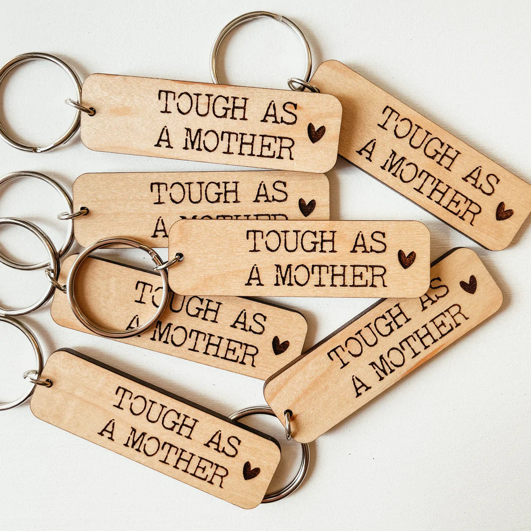 Wooden Keychains by Knotty Design
