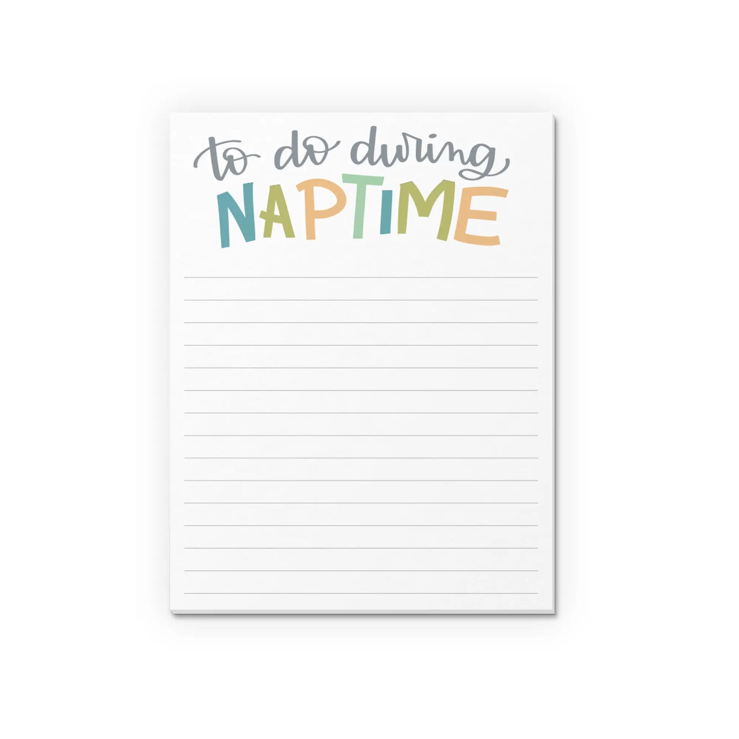 Nap time Notepad To-Do List