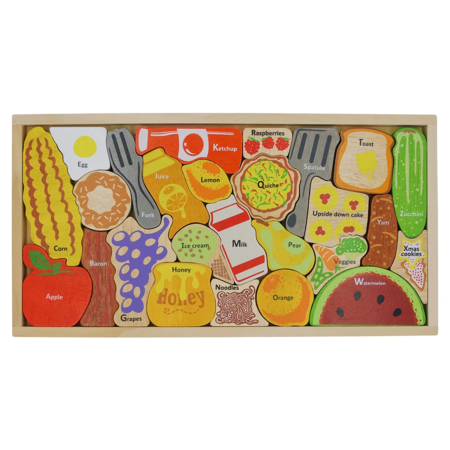 Alphabites A to Z Food Puzzle & Playset
