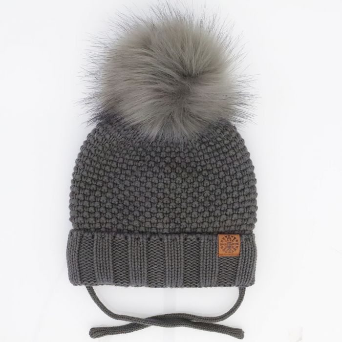 CaliKids Knit Pom Hat